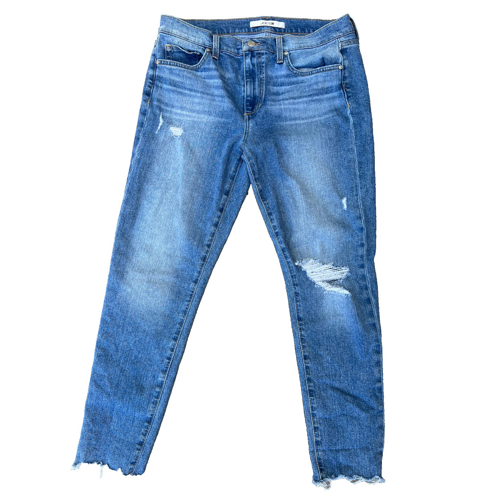 Joes Jeans Women' Size 31 Mid Rise Skinny ankle Jeans Dark Wash A001632